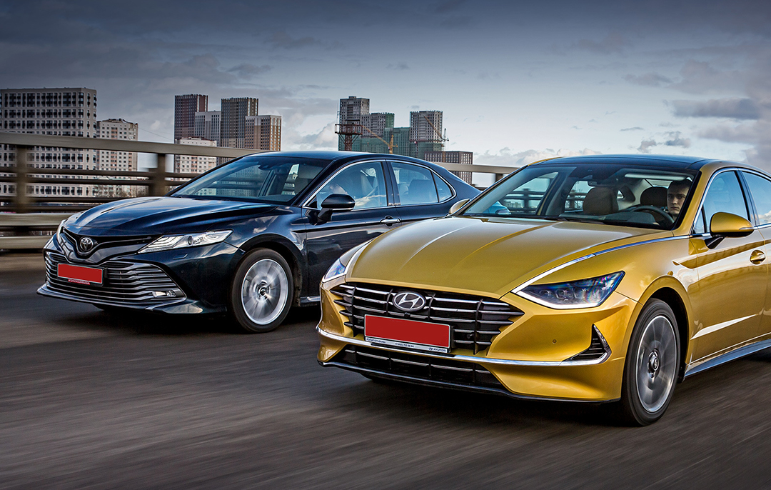 Hyundai Sonata против Toyota Camry